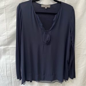 Lola & Sophie Navy Blue Top Size Small